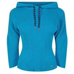 Armani Exchange Hooded Regular Fit Sweatshirt in Blue