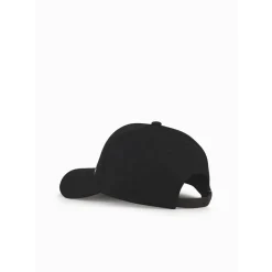 Armani Exchange Logo Baseball Cap in Black