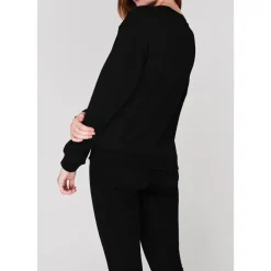 Armani Exchange Logo Sweater in Black