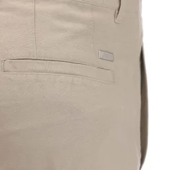 Armani Exchange Mens Linen Rayon Twill Shorts in Beige