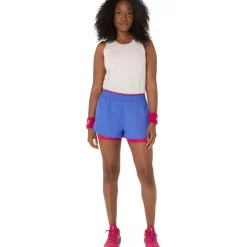 Asics Womens Match Shorts in Blue