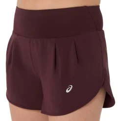 Asics Womens Road 3.5in Short Running in Purple