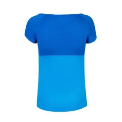 Babolat Womens Poly Cap Sleeve T-Shirt in Blue
