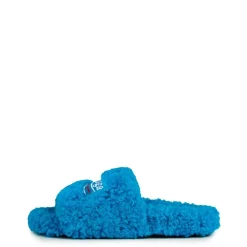 Balenciaga Bal Fur Slides in Multi