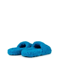 Balenciaga Bal Fur Slides in Multi