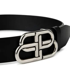 Balenciaga Bb Belt in Black