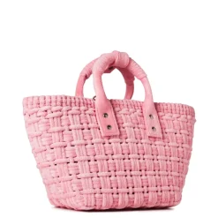 Balenciaga Bistro Basket Xs Tote Bag in Pink