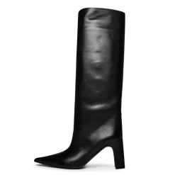 Balenciaga Blade Heeled Boots in Black