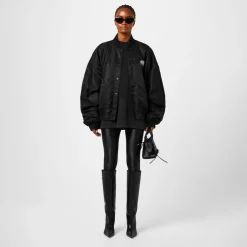 Balenciaga Blade Heeled Boots in Black