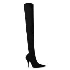 Balenciaga Knife Over The Knee Boots in Black