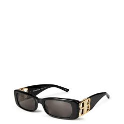 Balenciaga Rectangle Frame Sunglasses in Grey