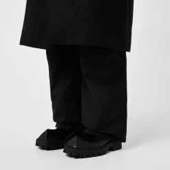 Balenciaga Rhino Chelsea Leather Boots in Black