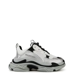 Balenciaga Triple S Chunky Heel Trainers in Grey