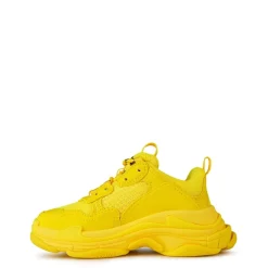 Balenciaga Trpls Chunky Heel Trainers in Yellow