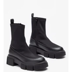 Be You Girls Chunky Boot in Black