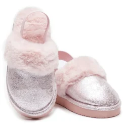 Be You Girls Shimmer Slipper in Pink