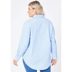 Be You Stripe Shirt in Blue