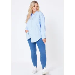 Be You Stripe Shirt in Blue