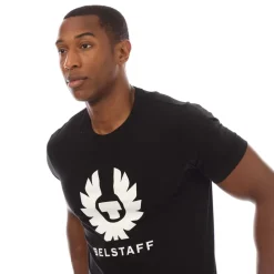 Belstaff Cotton Jersey Phoenix T-Shirt in Black