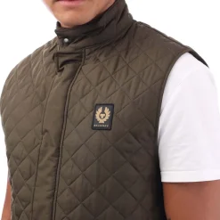 Belstaff Icon Gilet in olive