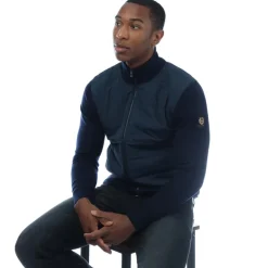 Belstaff Kelbrook Zip Cardigan in Navy