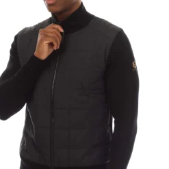 Belstaff Kelbrook Zip Cardigan in Black