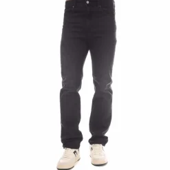 Belstaff Longton Straight-Fit Jeans in Black