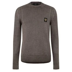 Belstaff Watch Crew Jumper in Brown
