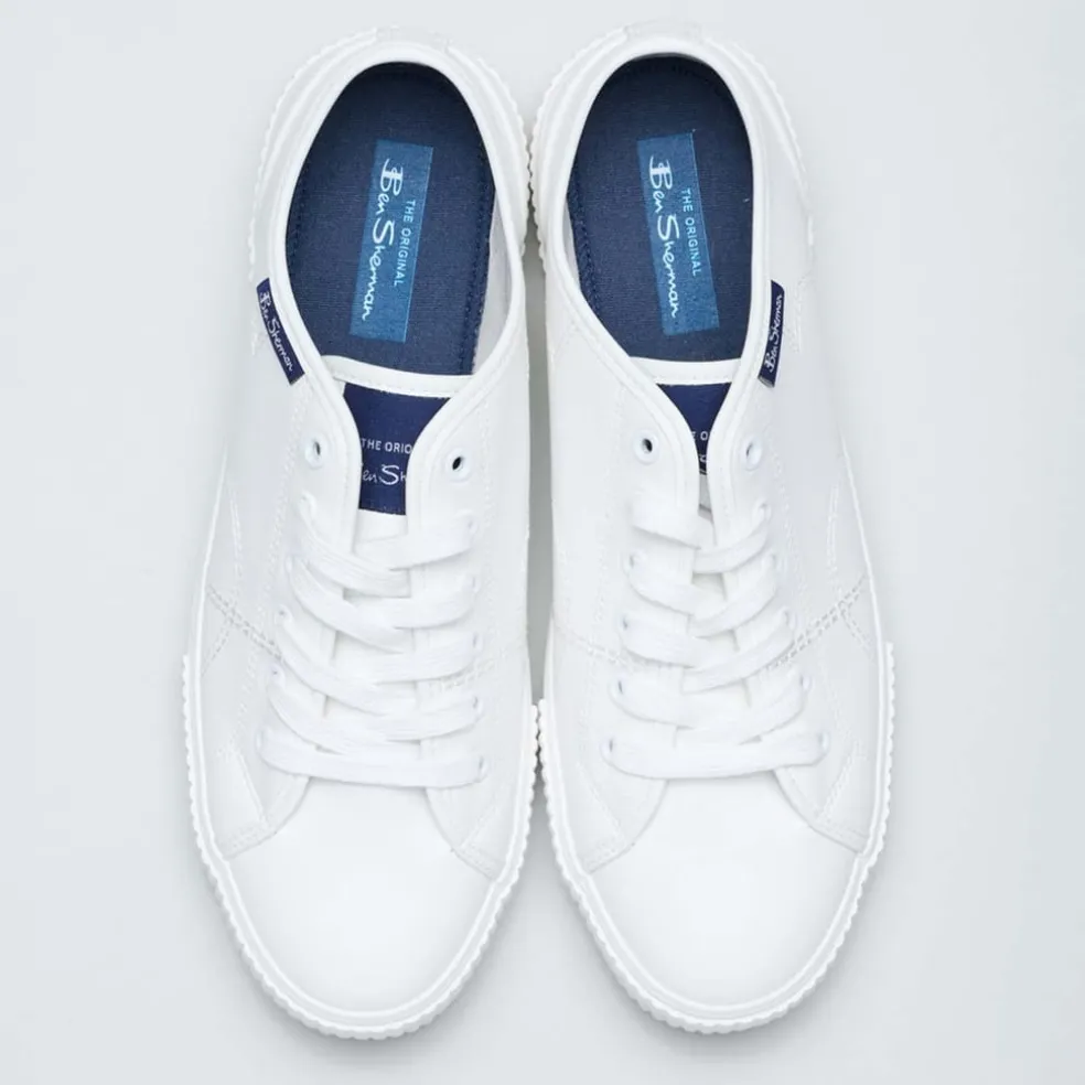 Ben Sherman Canvey Trainers in White