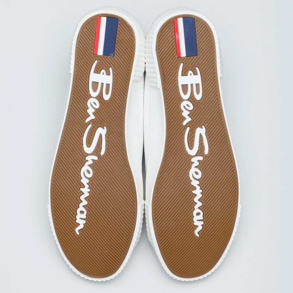 Ben Sherman Canvey Trainers in White