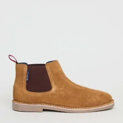 Ben Sherman Garcia Chelsea Boots in Tan