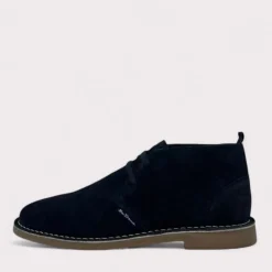 Ben Sherman Hemmings Desert Boots in Navy