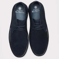 Ben Sherman Hemmings Desert Boots in Navy