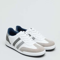 Ben Sherman Sokka Trainers in White Black