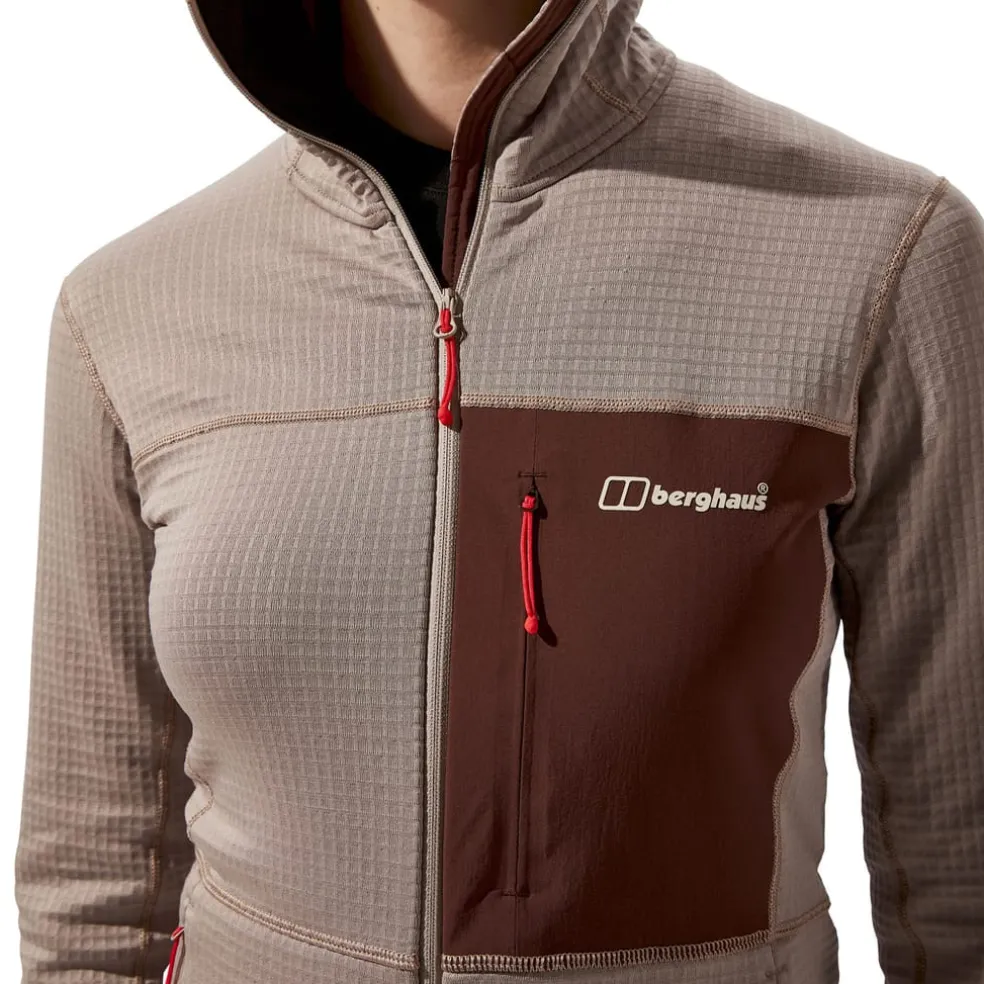Berghaus Ridge-Hiker Hooded Jacket in Taupe