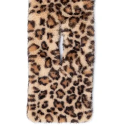 Biba Faux Fur Scarf in Brown