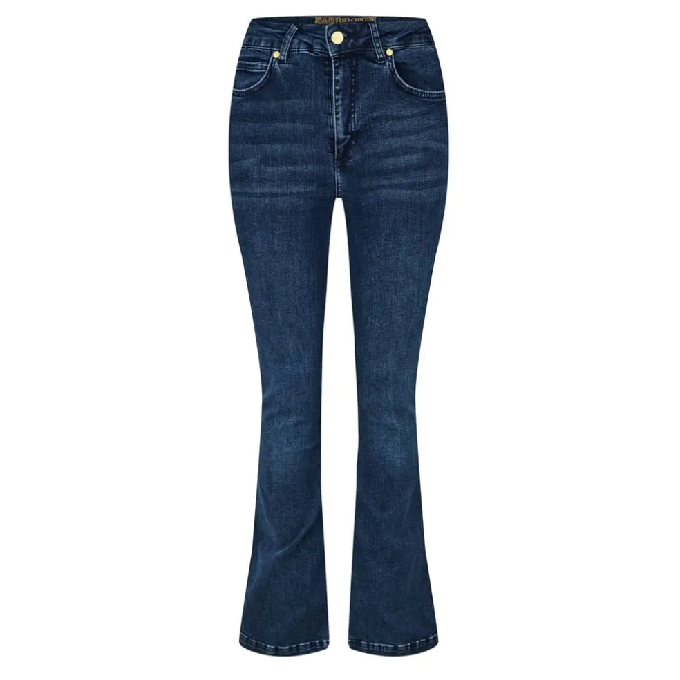 Biba Flare Jeans in Blue