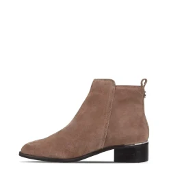 Biba Flat Ankle Boots in Grey