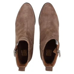 Biba Flat Ankle Boots in Grey