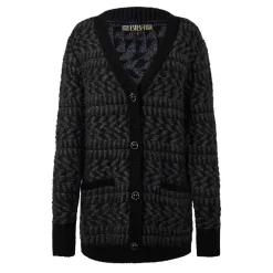 Biba Geo Knitted Cardigan in Multi