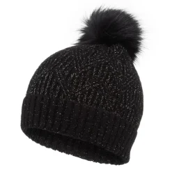 Biba Knitted Beanie in Black