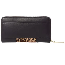 Biba Leather Zip Around Purse in Multi