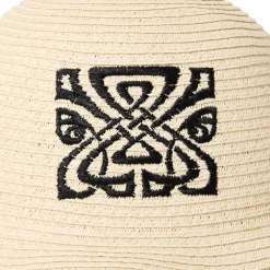 Biba Logo Bucket Hat in Neutral