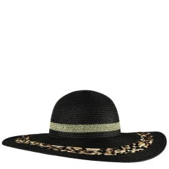 Biba Oversized Floppy Hat in Black