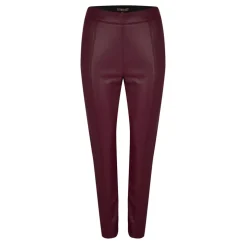 Biba Pu Stretch Legging in Red