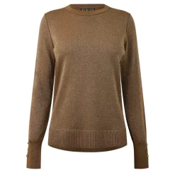 Biba Shimmer Jumper in Yellow