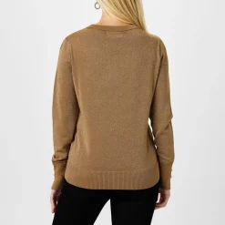 Biba Shimmer Jumper in Yellow