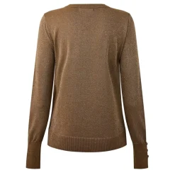 Biba Shimmer Jumper in Yellow