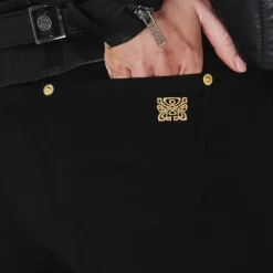 Biba Stevie Stretch Skinny Jeans in Black