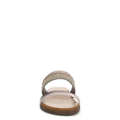 Blowfish Malibu Curtis Embellished Slide Sandals in Tan